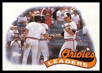 381 Orioles Leaders